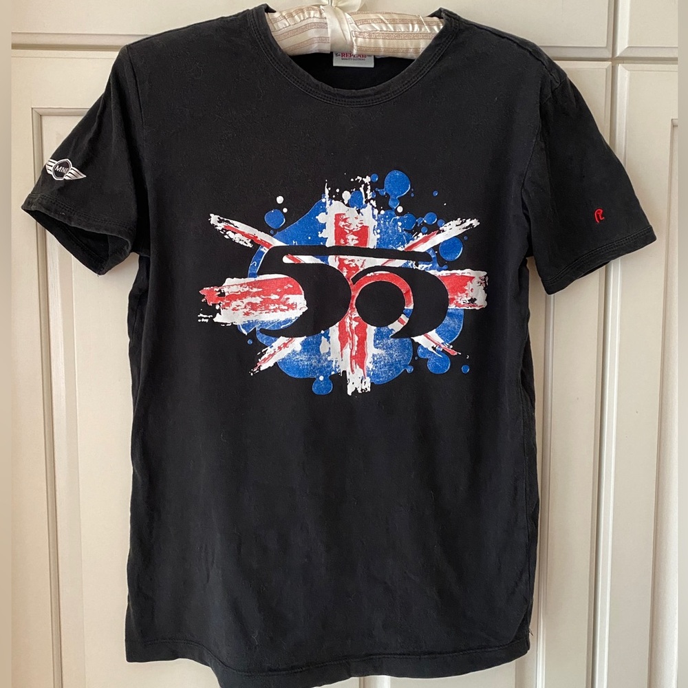 Replay MINI 50 Years edition T-SHIRT PRINT on front back sleeves Unisex size S